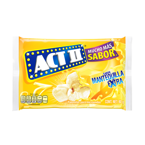 [047989] Crispetas Act II Mantequilla Extra 80Gr