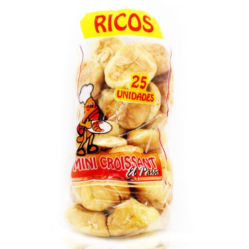 [017717] Croissant El Paisa Mini 25 Unidades 400Gr