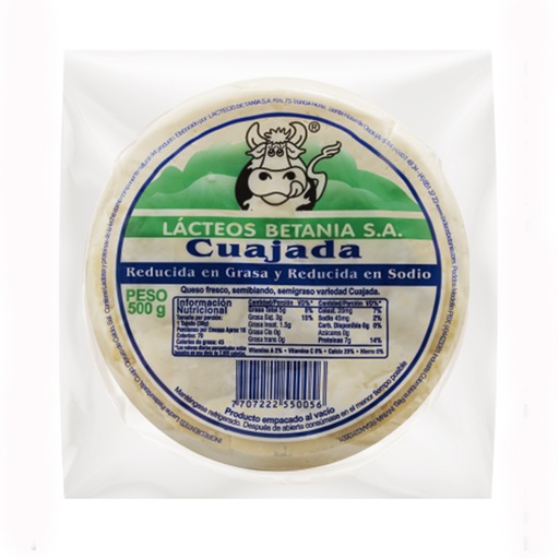 [043215] Cuajada Betania Al Vacío 500Gr