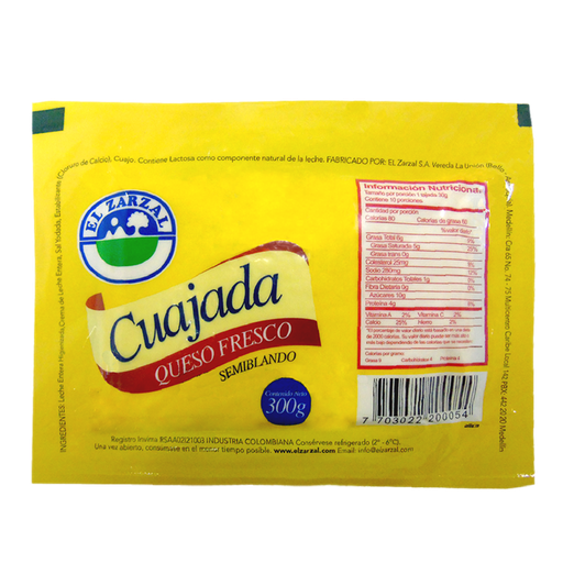 [006606] Cuajada El Zarzal 300Gr
