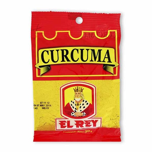 [014114] Curcuma El Rey Bolsa 30Gr