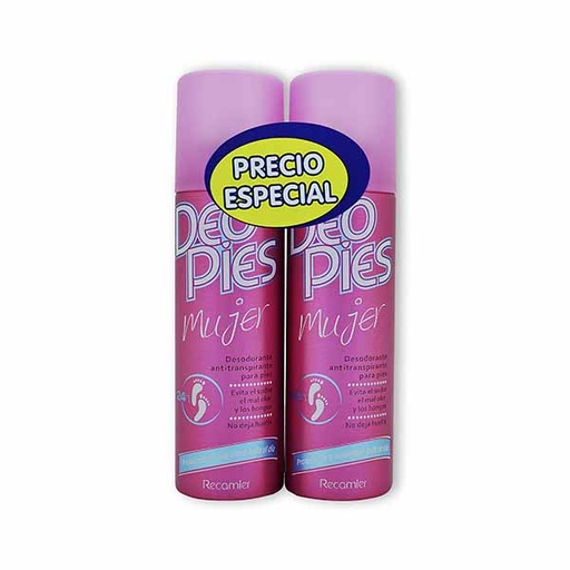 [009563] Deo Pies Mujer 2 Unidades 520Ml Precio Especial