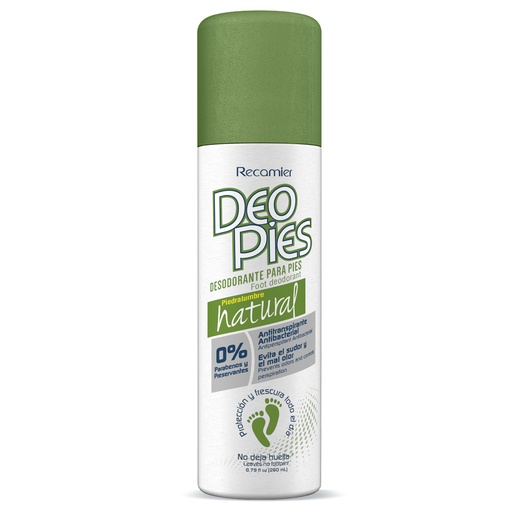 [012536] Deo Pies Piedralumbre Natural 260Ml