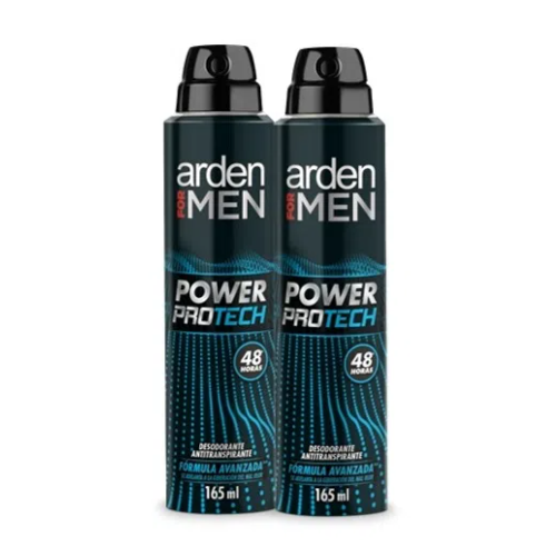 [051928] Desodorante Arden For Men Power Protech Spray 165ML 2 Unidades