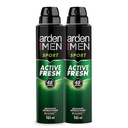 Desodorante Arden For Men Sport Spray 2 Unidades 330Ml