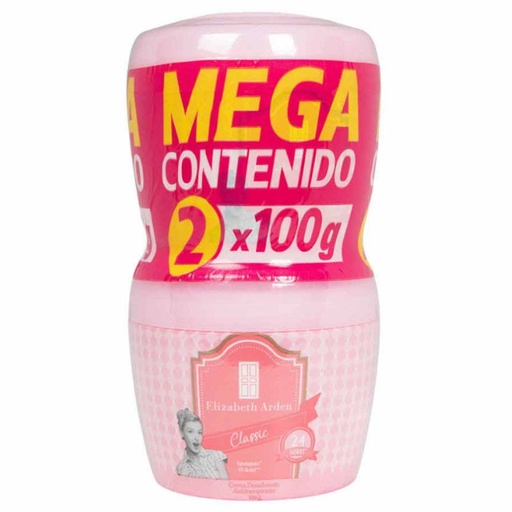 [047994] Desodorante Elizabeth Arden Classic Crema 2 Unidades 200Gr
