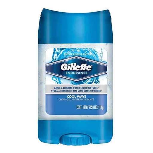 [004962] Desodorante Gillette Clear Cool Wave Gel 113Gr