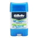 Desodorante Gillette Power Beads Power Rush Gel 82Gr