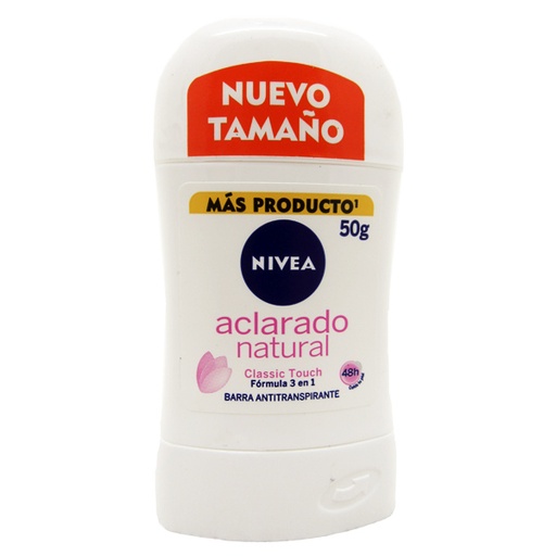 [047947] Desodorante Nivea Aclarado Natural Barra 50Gr