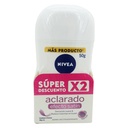 Desodorante Nivea Aclarado Satin Barra 50Gr 2 Unidades Precio Especial