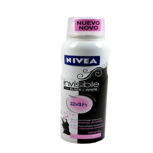 [010148] Desodorante Nivea Invisible Black & White 150Ml
