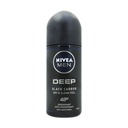 Desodorante Nivea Men Deep Black Carbon Rollon 50Ml 