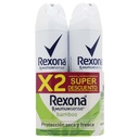Desodorante Rexona Bamboo Spray 2 Unidades 180Gr