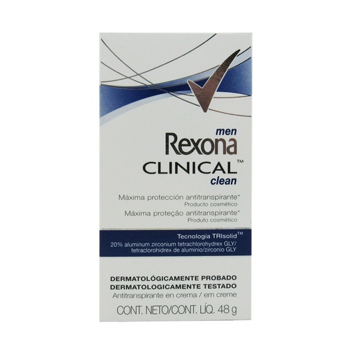 [008074] Desodorante Rexona Men Clinical Crema 48Gr