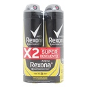 Desodorante Rexona V8 Spray 2 Unidades 180Gr Precio Especial