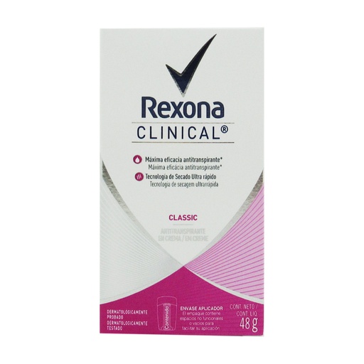 [006121] Desodorante Rexona Women Clinical 48Gr