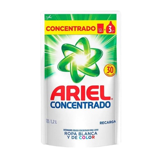 [046831] Detergente Líquido Ariel Concentrado Bolsa 1200Ml