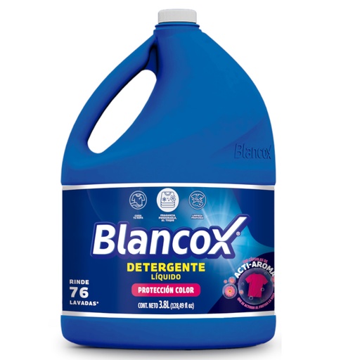 [051790] Detergente Líquido Blancox Protección Color 3800Ml