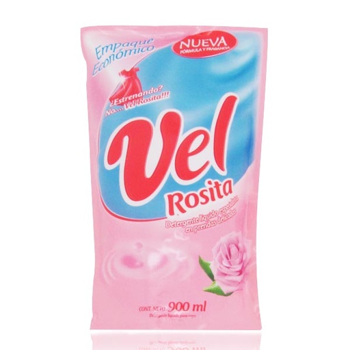 [040796] Detergente Líquido Vel Rosita Doypack 900Ml