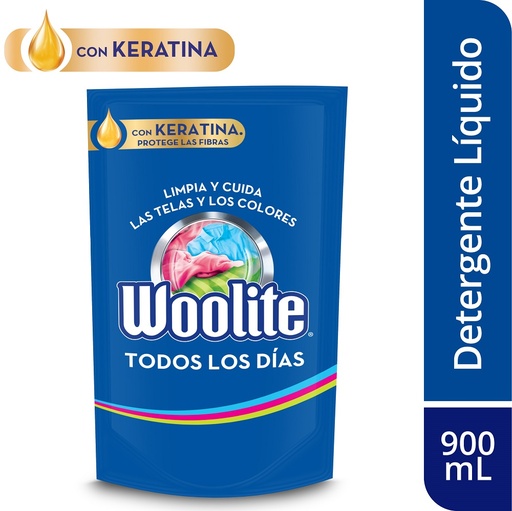 [049866] Detergente Líquido Woolite Todos Los Días 900Ml