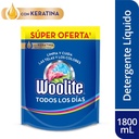 Detergente Líquido Woolite Todos Los Días Doypack 1800Ml