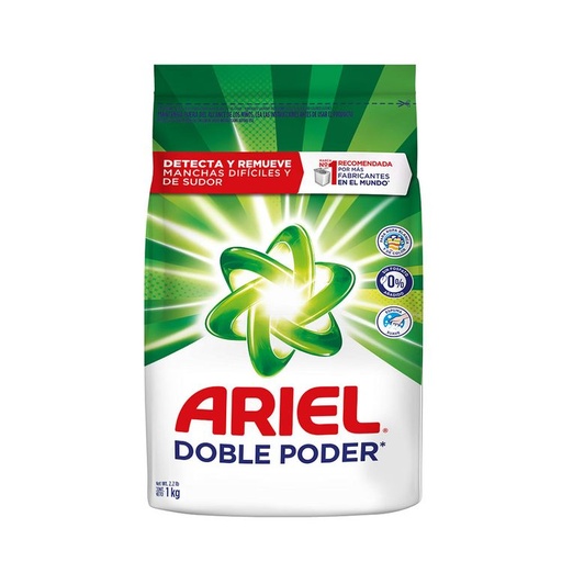 [051215] Detergente Polvo Ariel Aroma Original 1000Gr