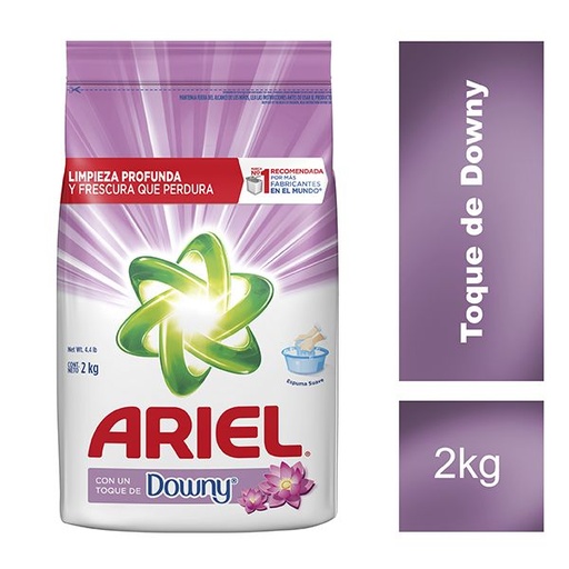 [017759] Detergente Polvo Ariel Touch Downy 2000Gr