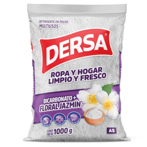 [003065] Detergente Polvo Dersa Floral Jazmín + Bicarbonato 1000Gr