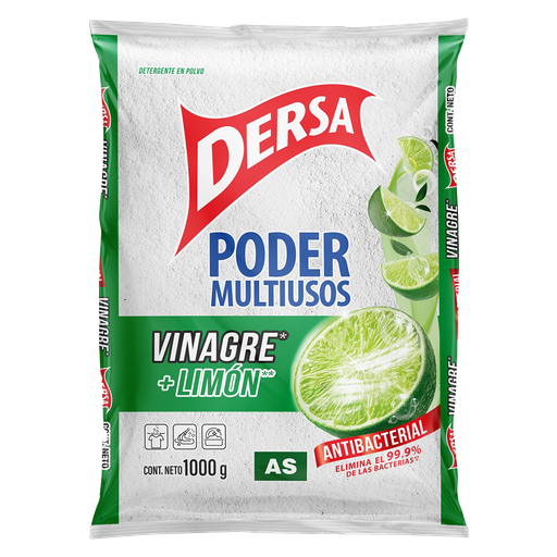 [050312] Detergente Polvo As Vinagre Limon 1000Gr