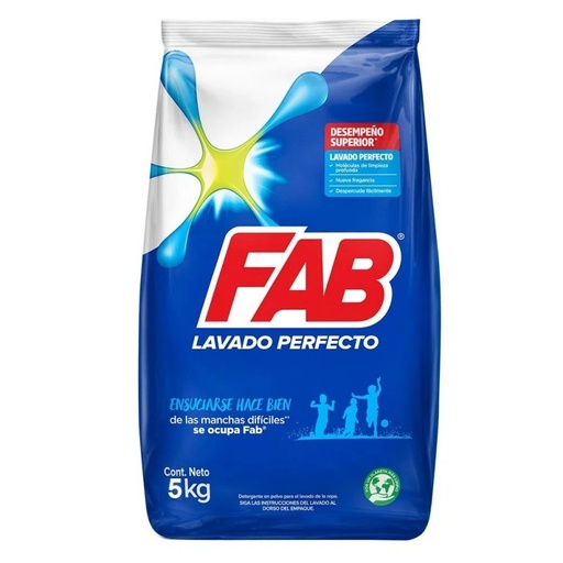 [052264] Detergente Polvo Fab Floral 5000Gr