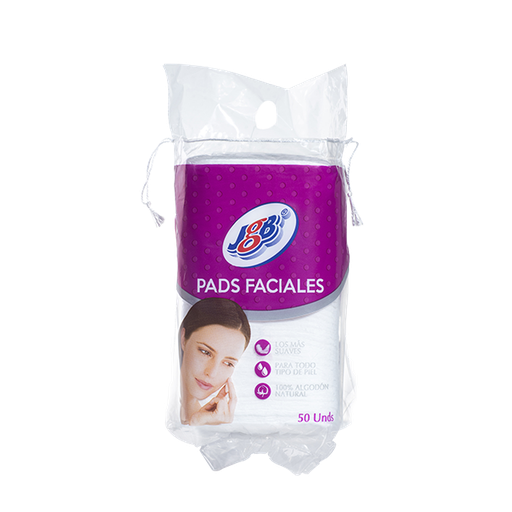 [016594] Discos Faciales Algodon JGB 50 Unidades