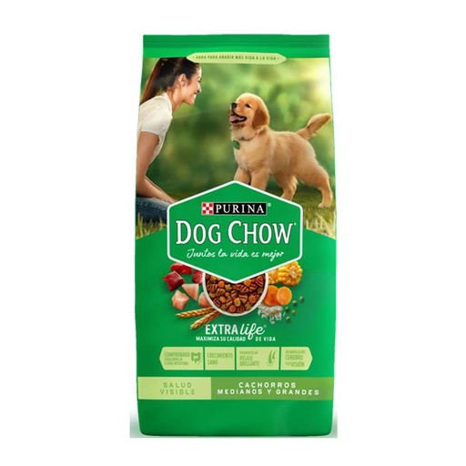 [014849] Dog Chow Cachorros Razas Mediana y Grande 4000Gr