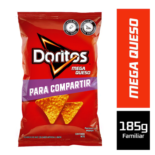 [041274] Doritos Mega Queso 185Gr