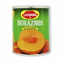 Duraznos En Mitades La Coruña Lata 820Gr