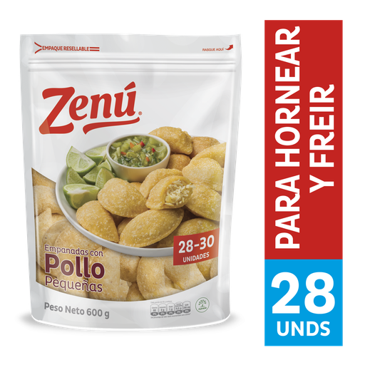 [045452] Empanadas Pollo Zenú 600Gr