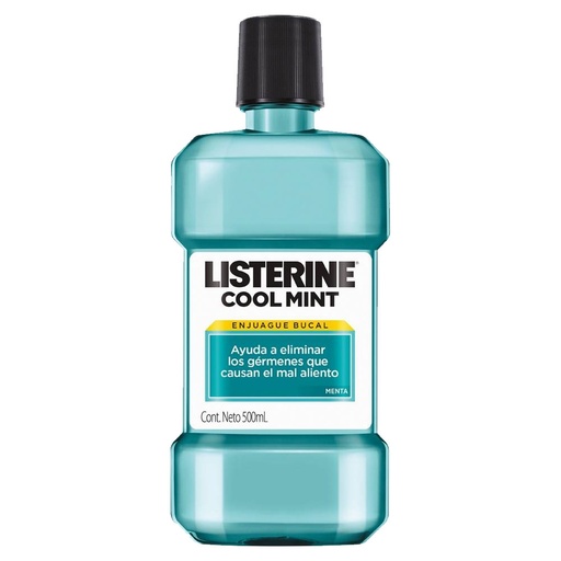 [000123] Enjuague Bucal Listerine Cool Mint 500Ml