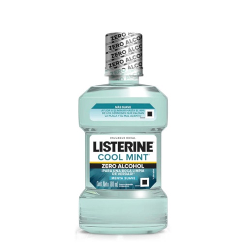 [020852] Enjuague Bucal Listerine Cool Mint Zero 180Ml