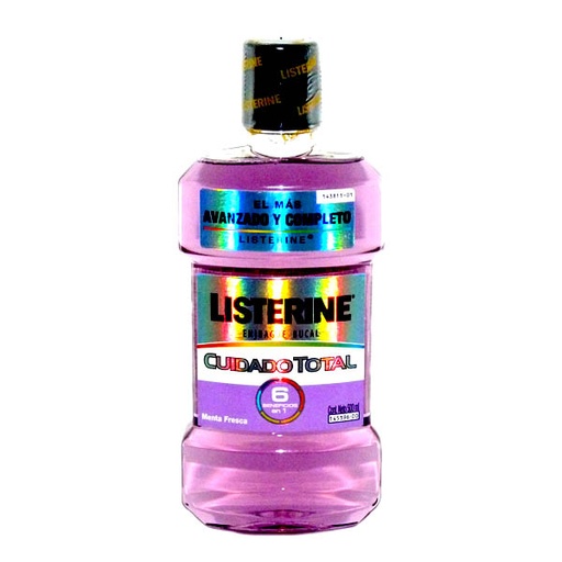 [000120] Enjuague Bucal Listerine Cuidado Total 500Ml
