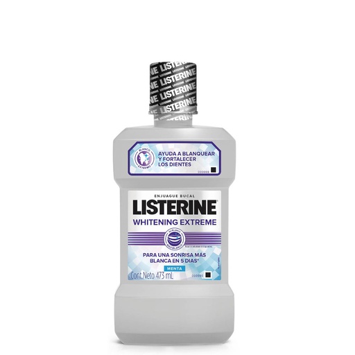 [018713] Enjuague Bucal Listerine White Extreme 473Ml