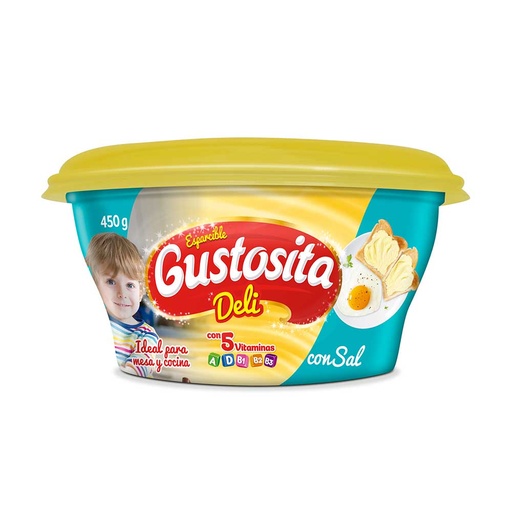 [051322] Esparcible Gustosita Deli 450Gr