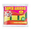 Esponja Bonbril Doble Uso Junior 3 Unidades