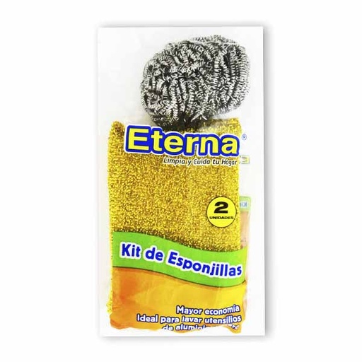 [012846] Esponja Flash Eterna+Espiral Acero Precio Especial