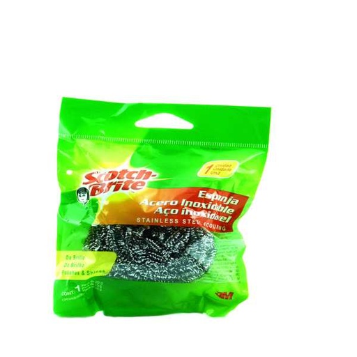 [008946] Esponja Scotch Brite Acero Inoxidable