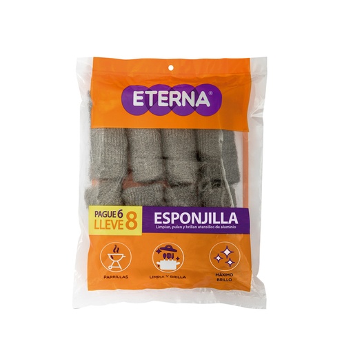 [012831] Esponjillas Eterna Pague 6 Lleve 8