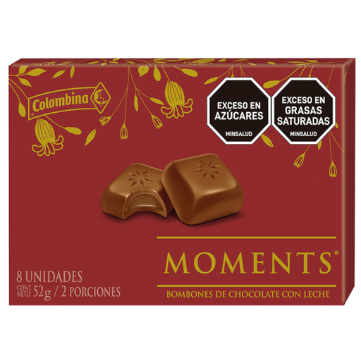 [052467] Estuche Moments Premiun 8 Unidades 52Gr