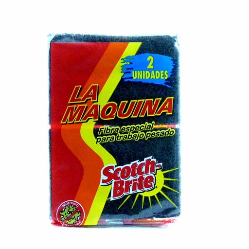 [002279] Fibra Especial Scotch Brite La Maquina 2 Unidades