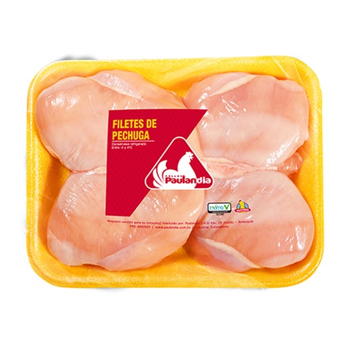 [001768] Filete Pechuga Paulandia (1 Bandeja - 988Gr Aprox)
