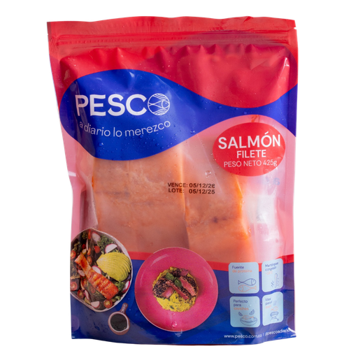[017855] Filete Salmón Pesco 425Gr