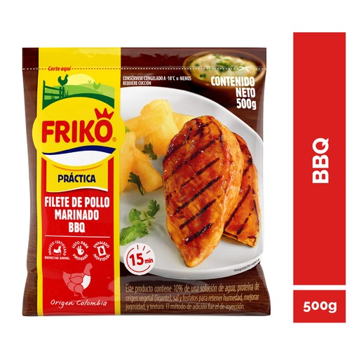 [051125] Filetes De Pechuga Friko Bbq Bolsa 500Gr