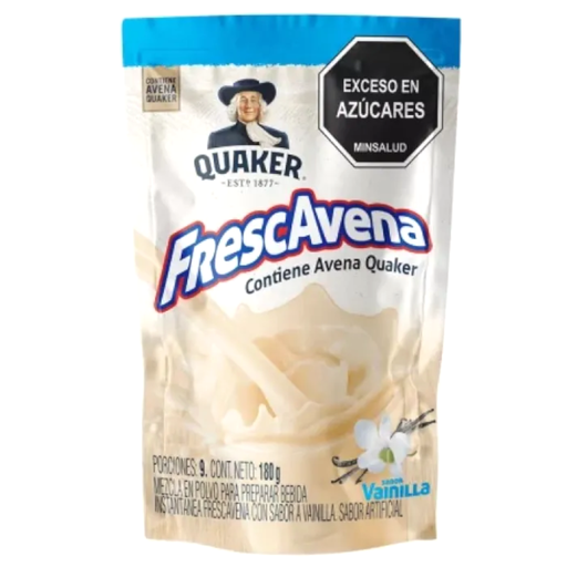 [000230] Frescavena Quaker Vainilla Bolsa 180Gr